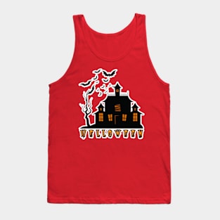 Halloween haunted house Tank Top